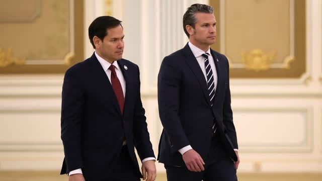 Rubio and Hegseth Meet Zelenskyy Discussing Security Guarantees