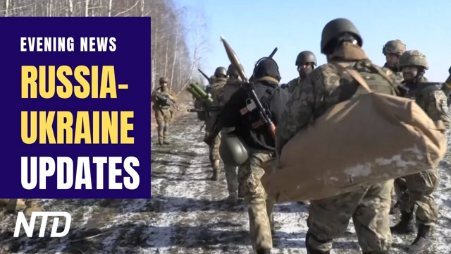 Russia Strikes Western Ukraine for 1st Time; U.S. Accuses Russia of Disinformation | NTD