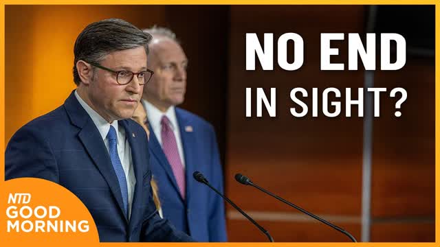 Government Shutdown Enters Day 22; Trump Set to Embark on Asia Tour | NTD Good Morning (Oct. 22)