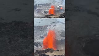 Kilauea Volcano Spews Lava in New Eruption