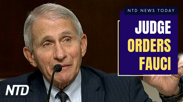 Fauci Ordered to Produce Records for Lawsuit; Blame Game Over Low Report Card Scores
