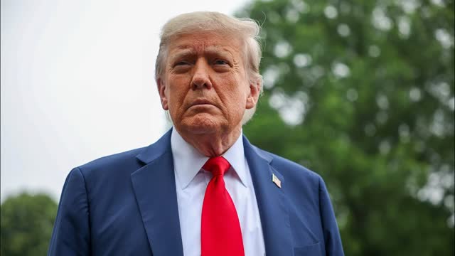 LIVE: Trump Attends the US Open Men's Tennis Championship