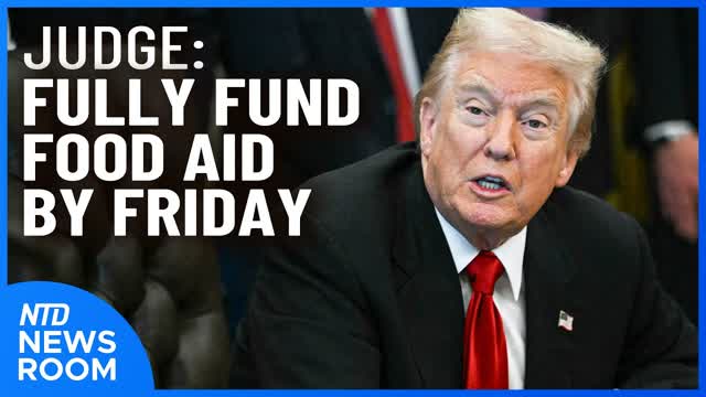 Trump Admin. Faces Food Aid Deadline; Trump Rx Cuts Weight Loss Drug Prices | NTD Newsroom (Nov. 6)
