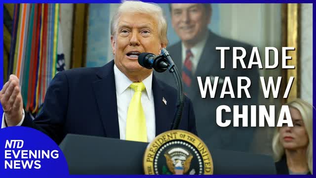 Trump: U.S.-China in "Trade War"; Judge Blocks Layoffs | NTD Evening News Full Broadcast (Oct. 15)