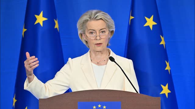 LIVE: EU�s Von Der Leyen Holds Press Conference in Bulgaria