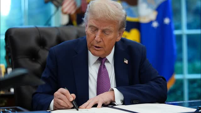 LIVE: Trump Signs a Proclamation at the Oval Office