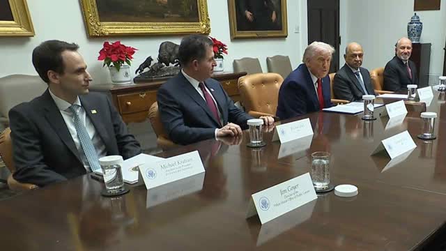 LIVE: Trump Participates in Roundtable Discussion (Dec. 10)