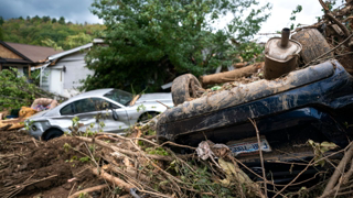 LIVE: Harris Visits Storm-Damaged Georgia