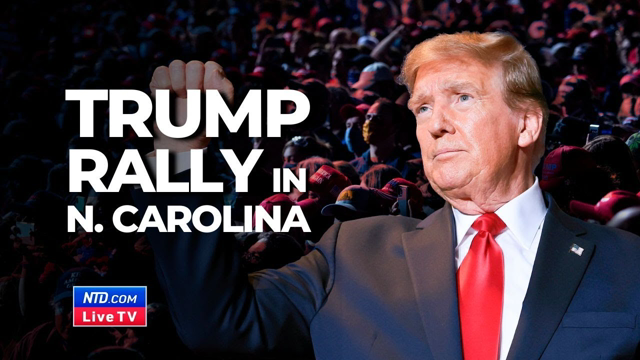 LIVE: Trump Rallies in Greensboro, North Carolina