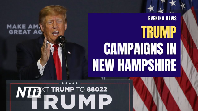 Trump Targets Biden at New Hampshire Rally; Alleged Pentagon Leaker Poses a 'Flight Risk': DOJ