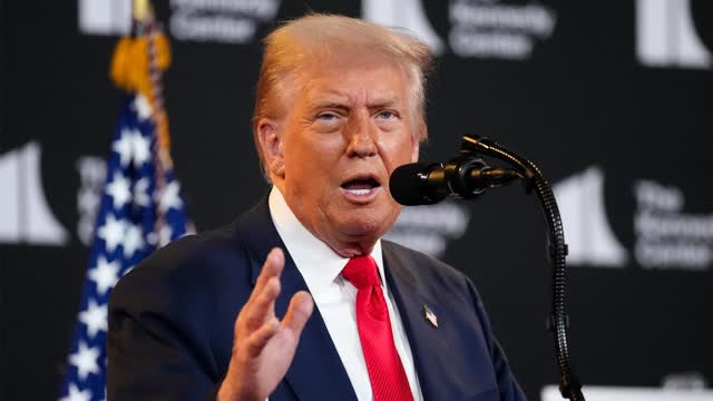 LIVE: Trump Participates in Kennedy Center Honors Medal Presentation