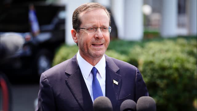 LIVE: Israeli President Herzog Holds News Conference With Latvian Counterpart