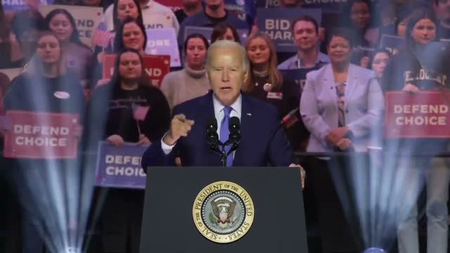 Biden, Heavily Slurring: "Don't Mess With The Woman Of American Unless You Wanna Get The Benefit"