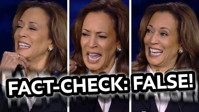 CNN "FACT CHECKER" Says Kamala Harris Only Lied ONCE!!