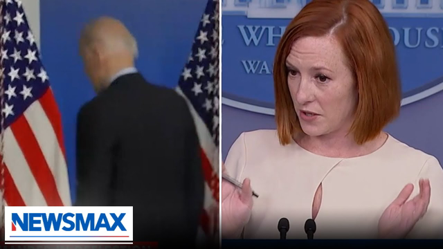 Psaki tells a turkey-sized lie & Biden runs from reporters | Spicer & Co. on Newsmax