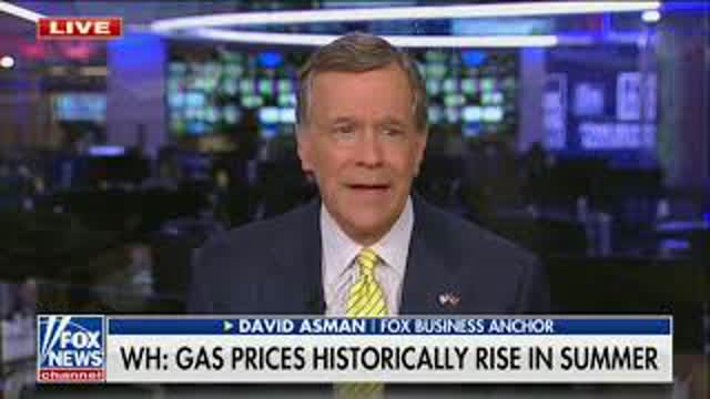 FBN’s Asman: Biden’s Denying “The Obvious” On Gas Prices, Which Haven’t “Stopped Going Up”