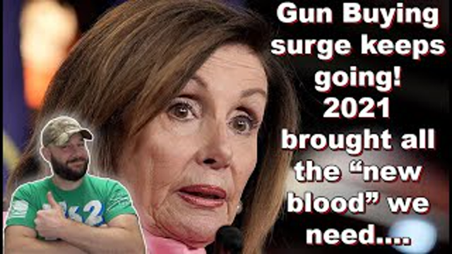2021 Gun Sales were MASSIVE... Only eclipsed by 2020 in records!  Wait till you see who's buying...