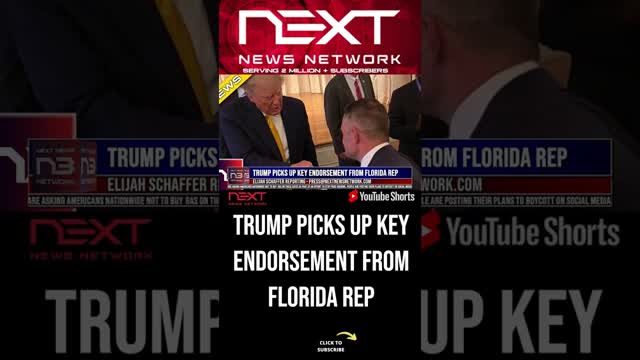 Trump Picks Up Key Endorsement from Florida Rep #shorts