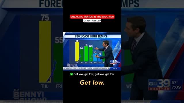 What Happens when you have a Millennial Weatherman 🌦️