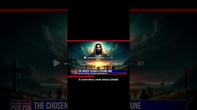 "The Chosen" Season 4 debuts for free on its app this June with a new twice-a-week schedule