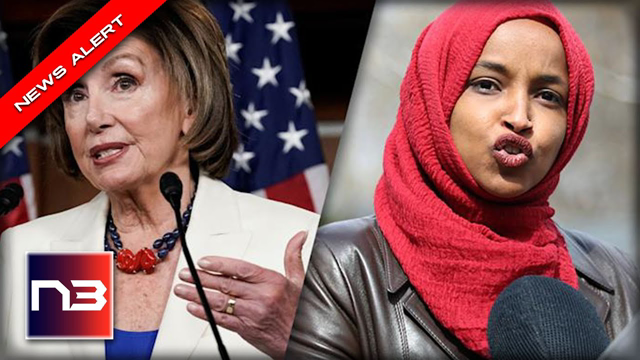 COWARD: Pelosi Kneels Before Ilhan Omar Then Reveals Why She Surrendered - Here's What Happened Next