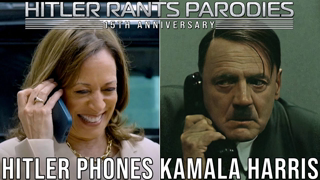 Hitler phones Kamala Harris