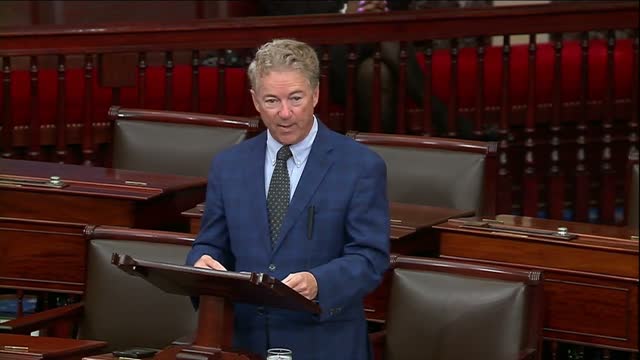 Democrats Object to Senator Rand Paul's Plan to Fully Fund the Iron Dome Request - October 4, 2021
