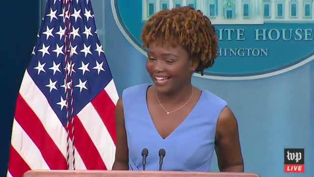 Karine Jean-Pierre White House Will Not Brief Reporters About Biden's Health Until Monday