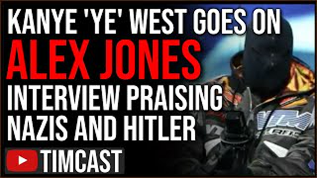 Kanye West Praises Nazis And Hitler In Alex Jones Interview While Wearing Balenciaga Mask