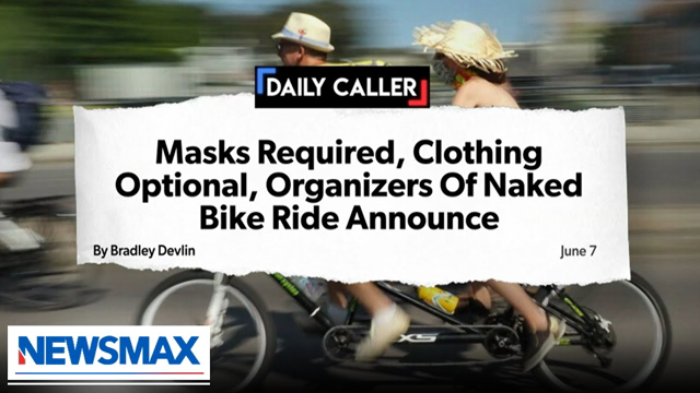 Nude bikers still have to wear masks: The "pandemic of stupidity"