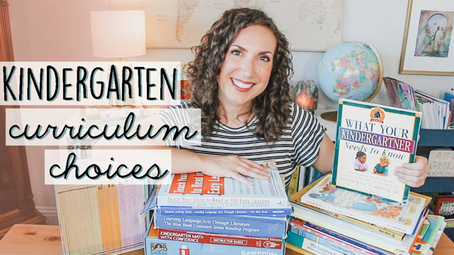 HOMESCHOOL CURRICULUM CHOICES | Kindergarten Homeschool Curriculum