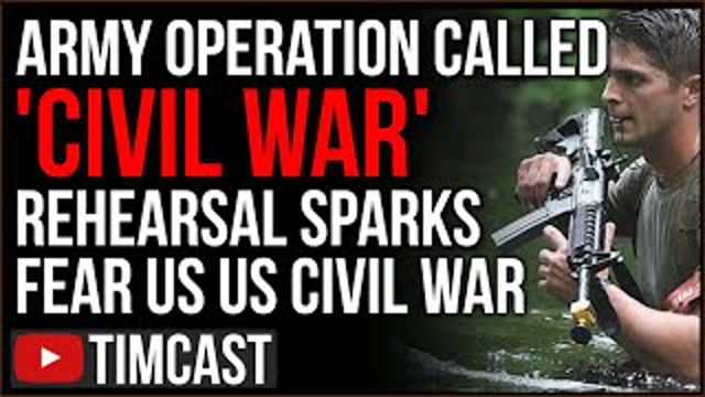 Army Plans "Civil War Rehearsal" As Culture War Worsens, Democrats Say GOP FORGED Election Documents