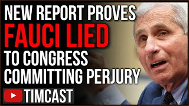 New Report PROVES Fauci Committed Perjury, Rand Paul Proven Right About Gain of Function Research