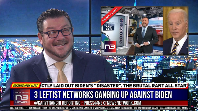 SHOCKER! 3 Leftist News Networks Ganging Up Against Biden