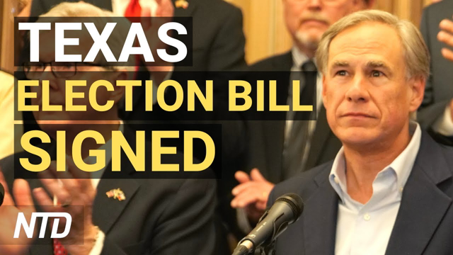 Texas Governor Signs Election Integrity Bill; Rick Green: An Informed Patriotism Won't Fade | NTD