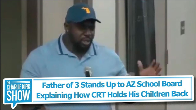 Father of 3 Stands Up to AZ School Board Explaining How CRT Holds His Children Back
