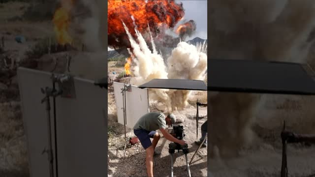 Our film set BLEW UP!