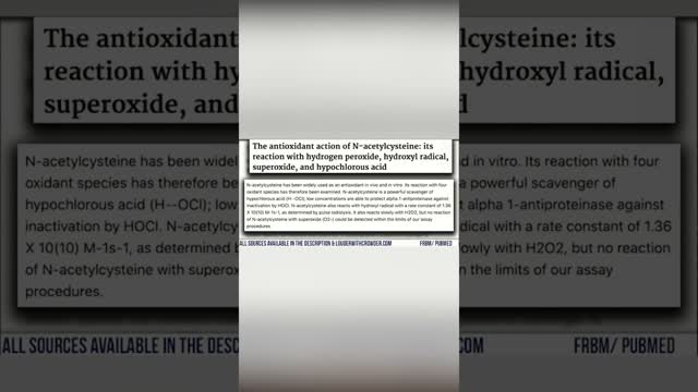 NAC: what the FDA is NOT telling you about this COVID drug! #shorts
