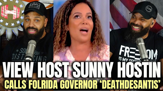 View Host Sunny Hostin Calls Florida Governor 'DeathDesantis'