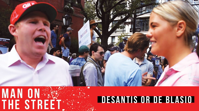 Would New Yorkers Trade de Blasio for DeSantis?