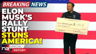 🚨BREAKING: What Musk Just Handed Two Complete Strangers On Stage Has The Left Absolutely LOSING IT!