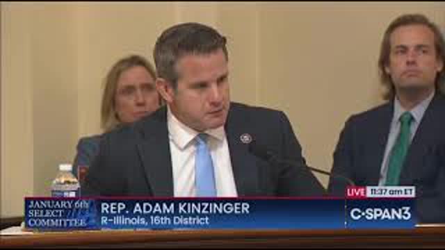 Wimp RINO Adam Kinzinger Starts CRYING Like a Baby in Senate Hearing