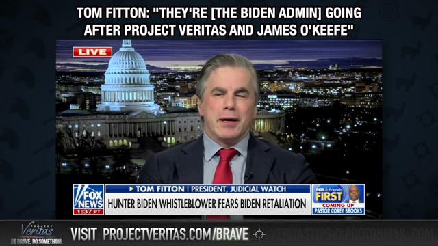 Tom Fitton on why Veritas was targeted by DOJ: PV “Had Info Tied to One of Biden’s Family Members."