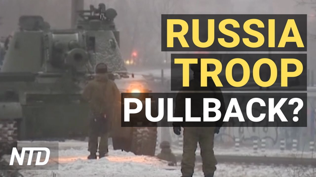 Biden Speaks as Russia Claims Troop Pullback; Alec Baldwin Sued by Cinematographer's Family | NTD