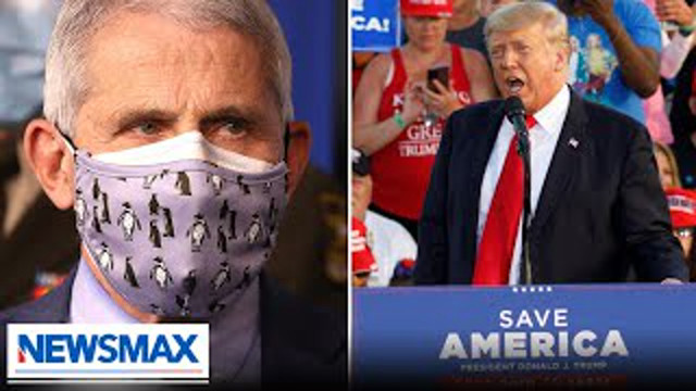 Trump: Tony Fauci wears 3 masks, goggles and a helmet