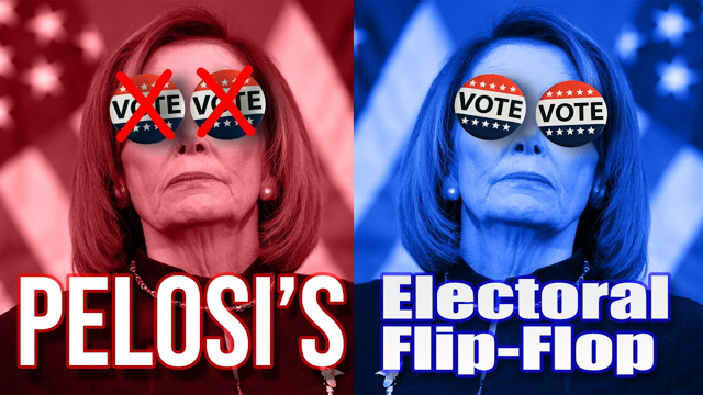 Pelosi's Electoral Flip Flop | @LevinTV