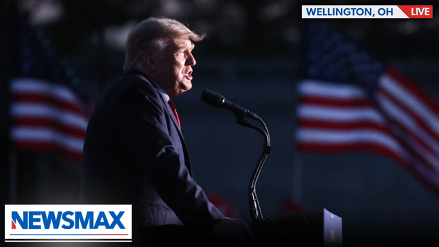Trump ends Ohio rally: "This country doesn't belong to them. It belongs to you, the American people"