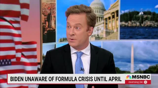 Politico’s Jonathan Lemire On Biden’s Botched Baby Formula Response: “Out Of The Loop”