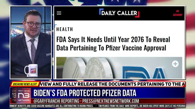 Biden’s FDA Just Protected Pfizer Data For the Next 55 Years!
