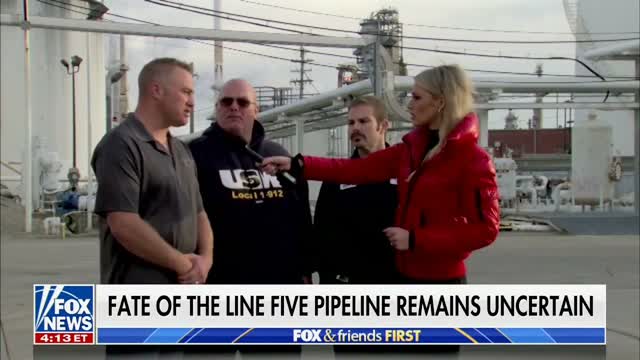 Union Workers On Democrat Plan To Shut Down Michigan’s Line 5: “It Will Definitely Impact My Family”